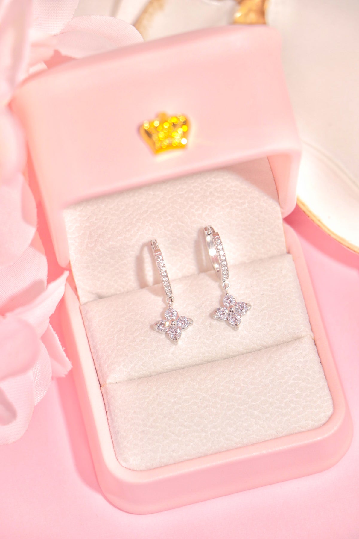 Crystal Blossom huggies