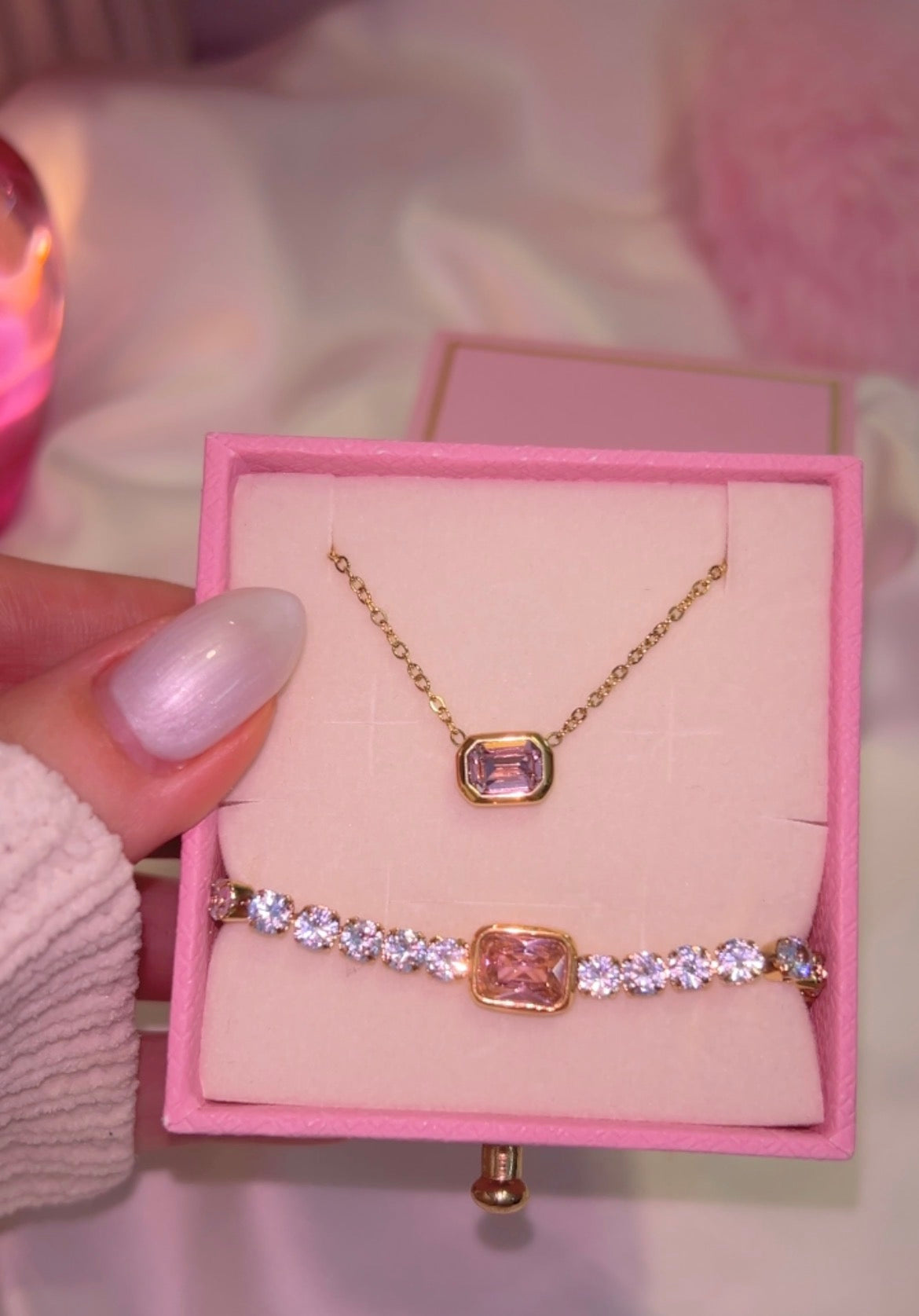 Rosé Gem set
