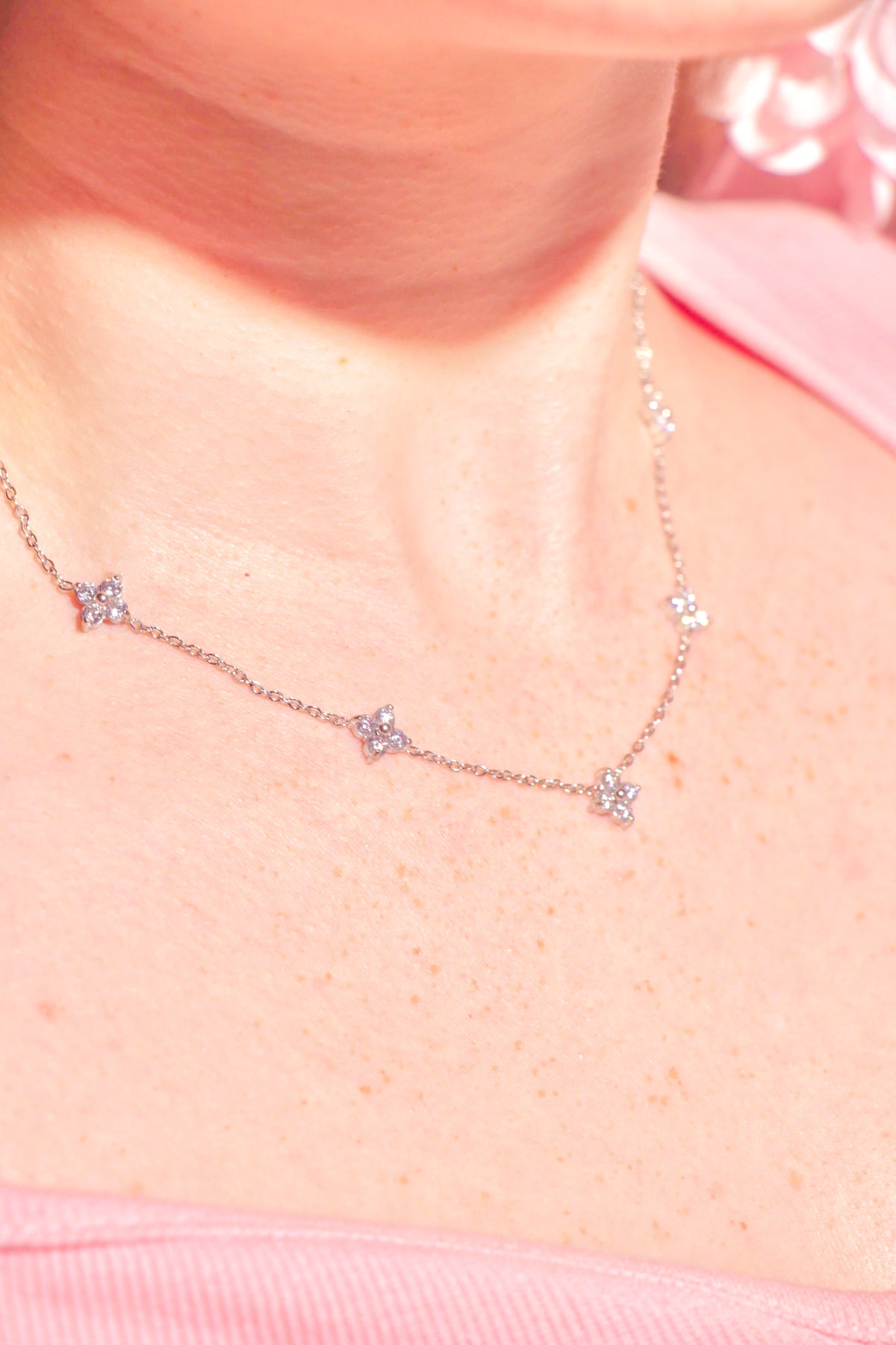 Crystal Blossom necklace