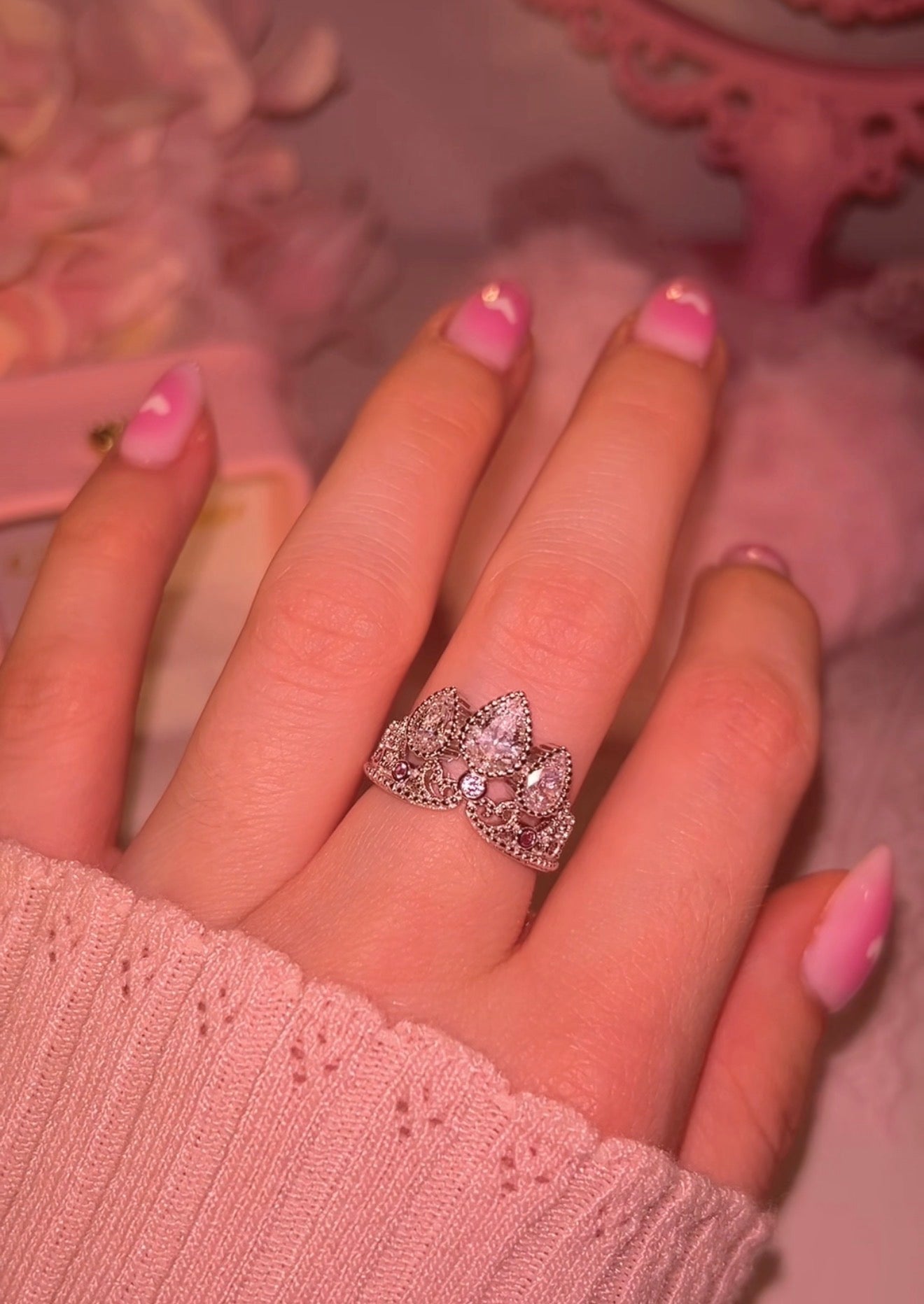Rapunzel Crown ring