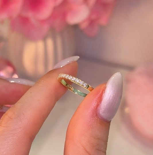 Sparkle Half Eternity band