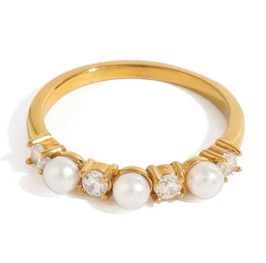Pearly Shines ring