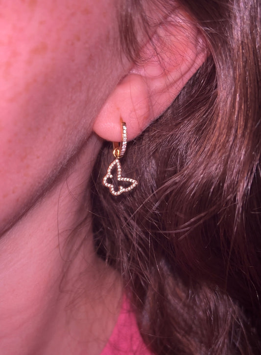 Sparkling Butterfly huggies