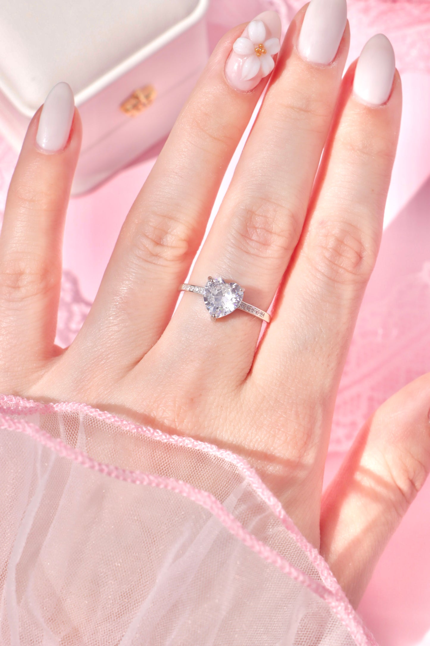 Timeless Love ring transparente