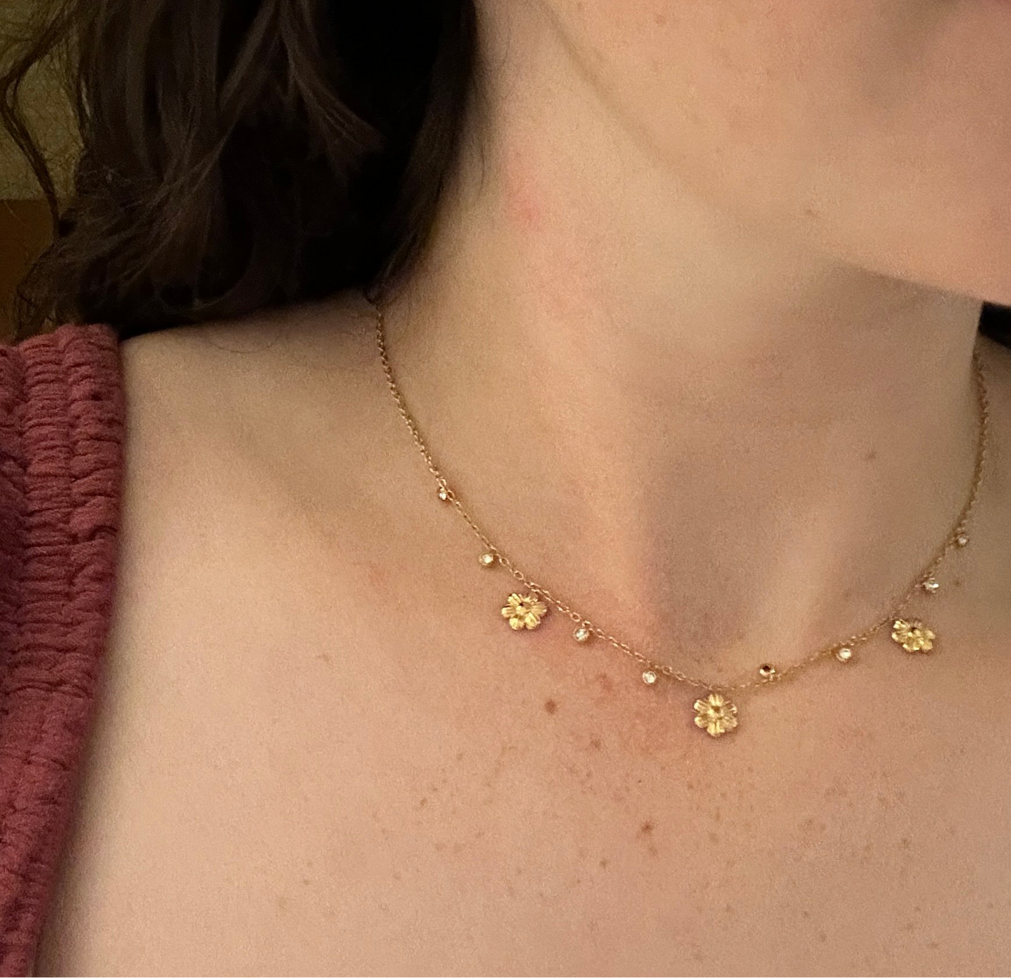 Buttercup Bling necklace