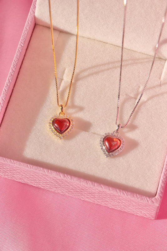 Scarlet Heart necklace
