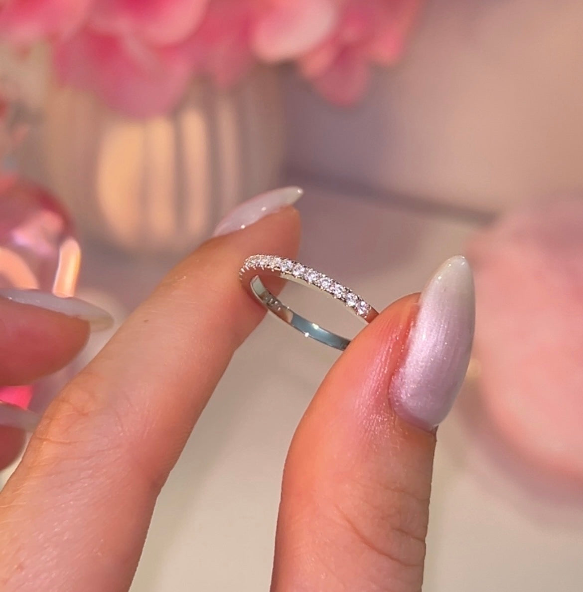 Sparkle Half Eternity band