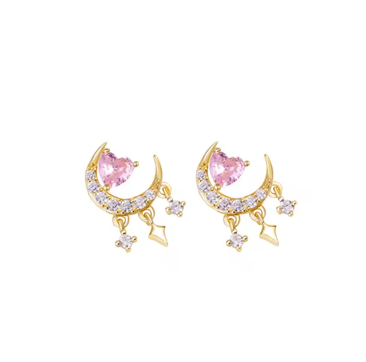 Lunar Magic Love studs