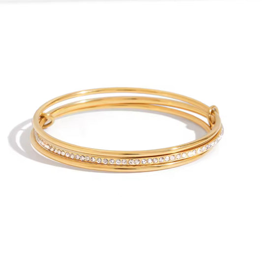 Triple Stack Glow bangle