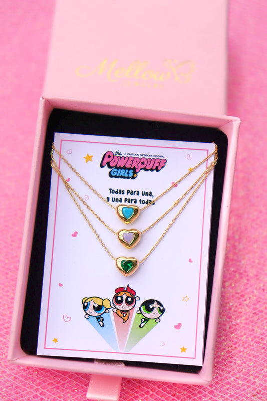 Powerpuff Girls necklace