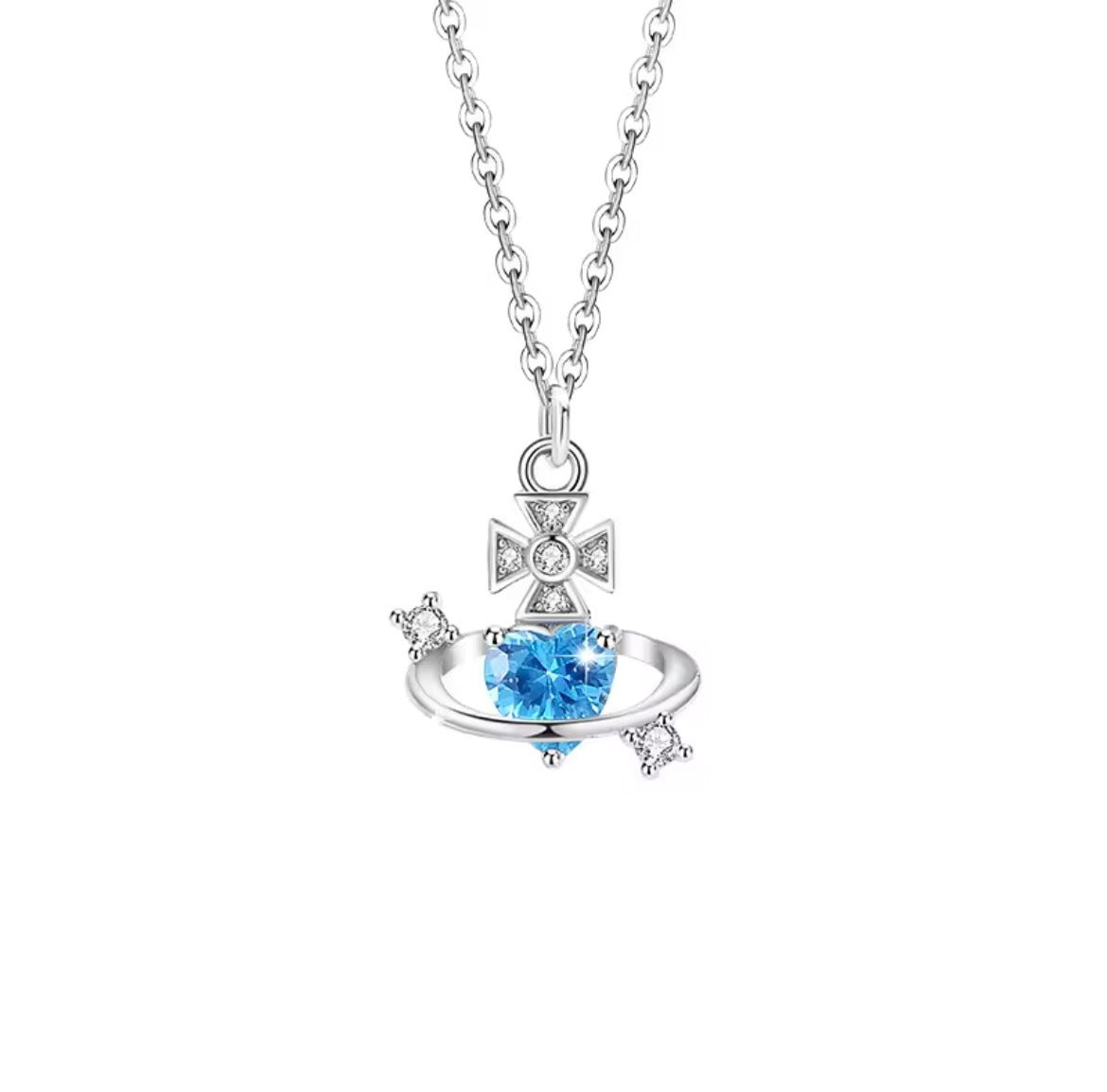 Celestial Love Orbit necklace