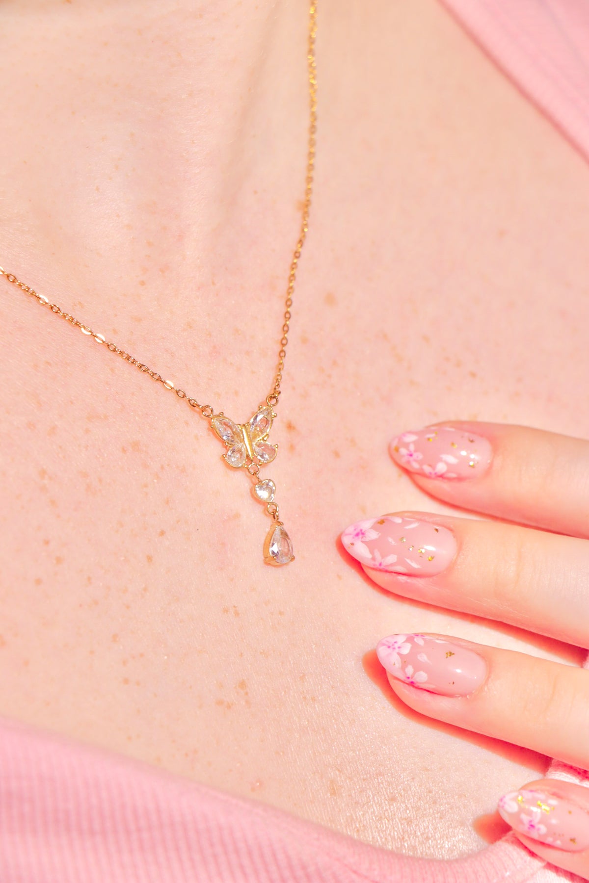 Crystal Flutter necklace