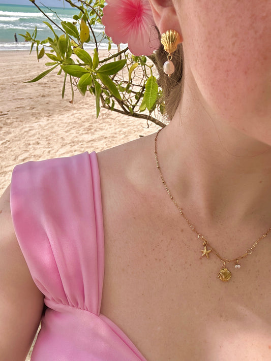 Marine Sparkle necklace