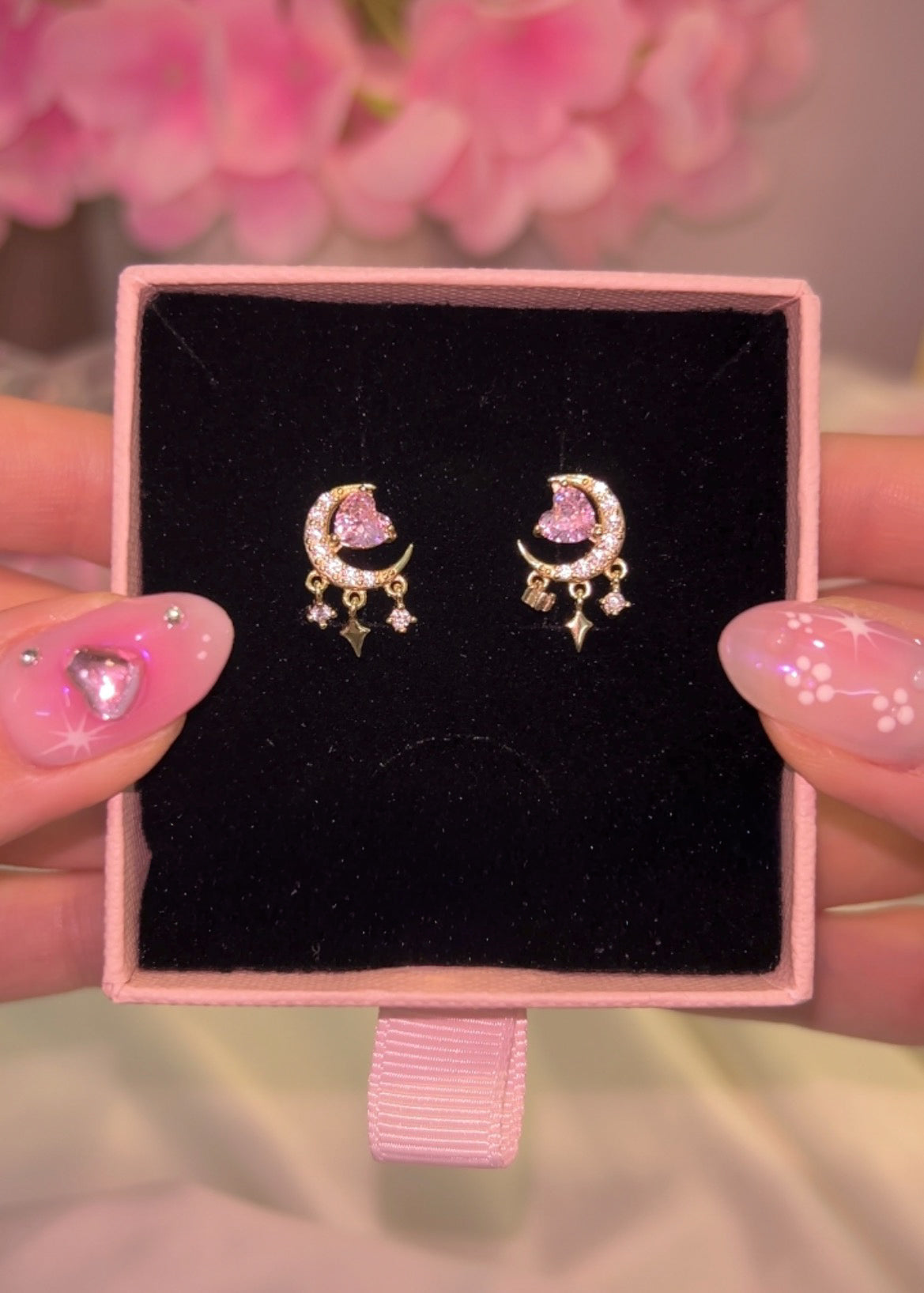 Lunar Magic Love studs