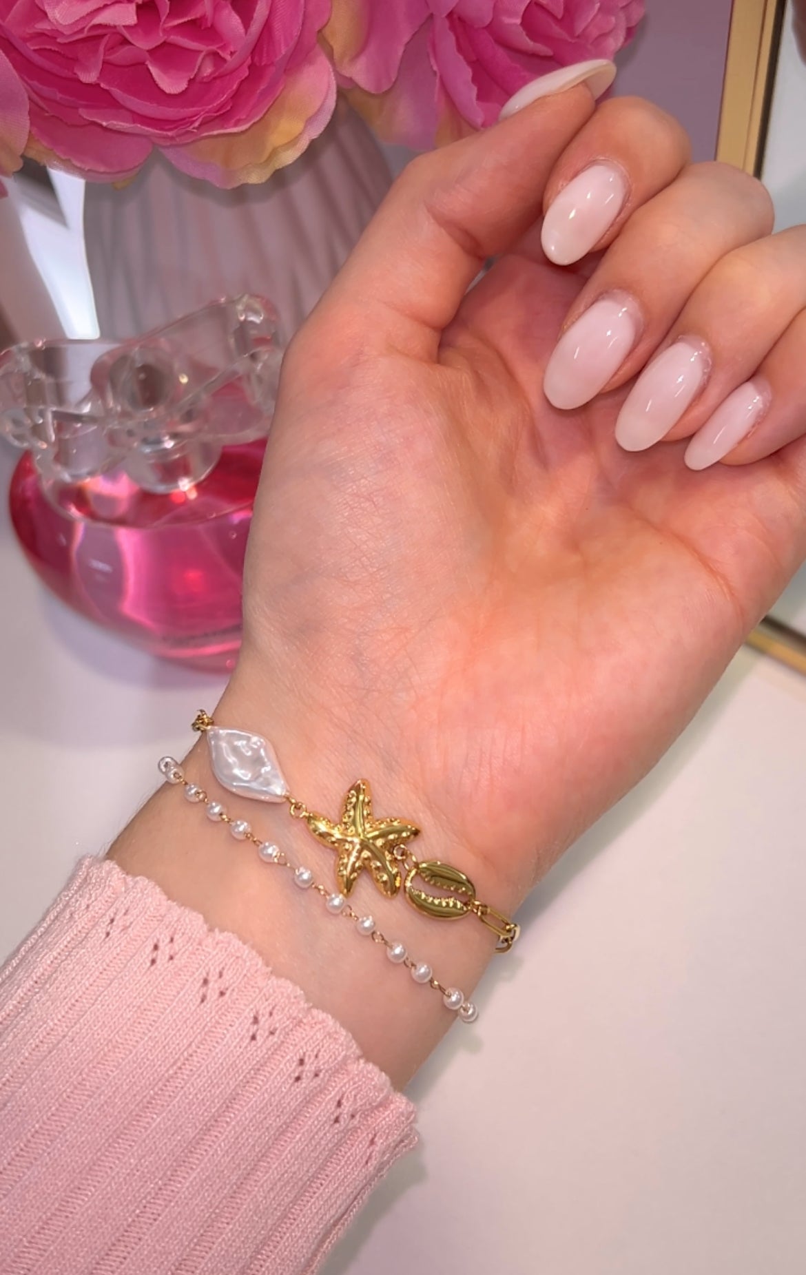Pearled Sea bracelet