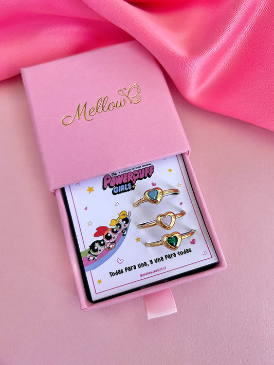 Powerpuff Heart ring