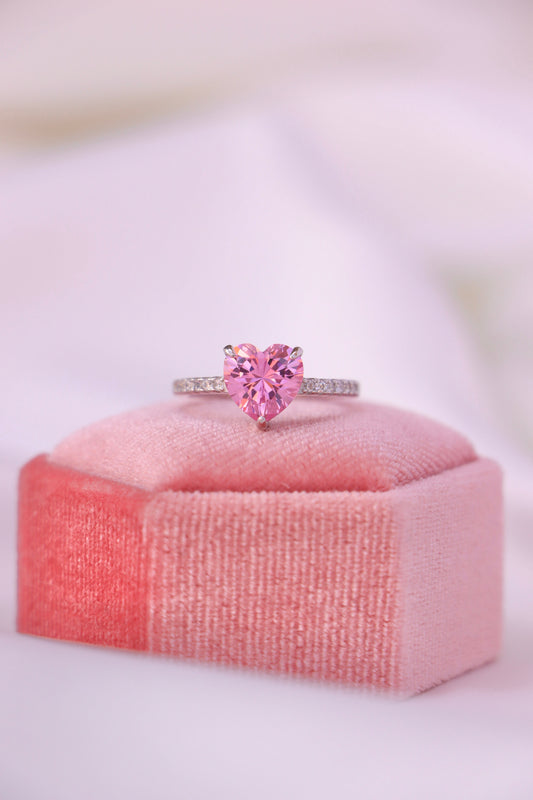 Timeless Love ring Plateado