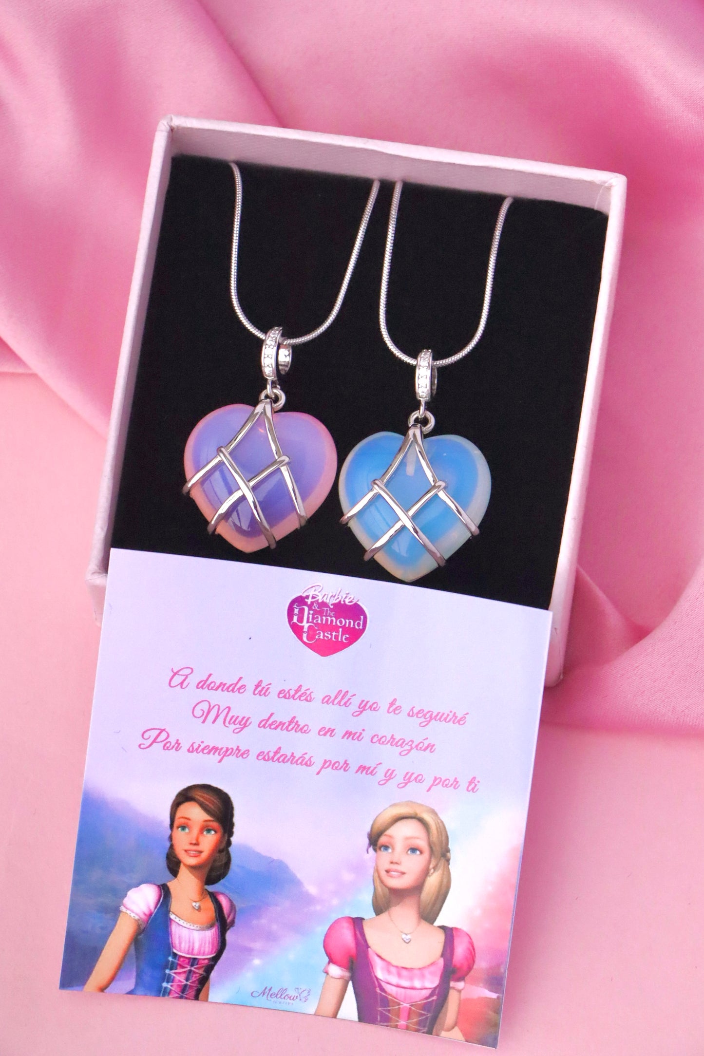 Barbie Diamond Castle necklace