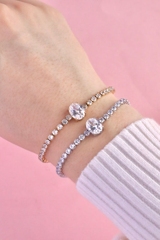 Glow Up Tennis bracelet