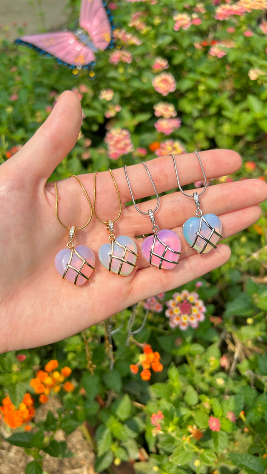 Barbie Diamond Castle necklace