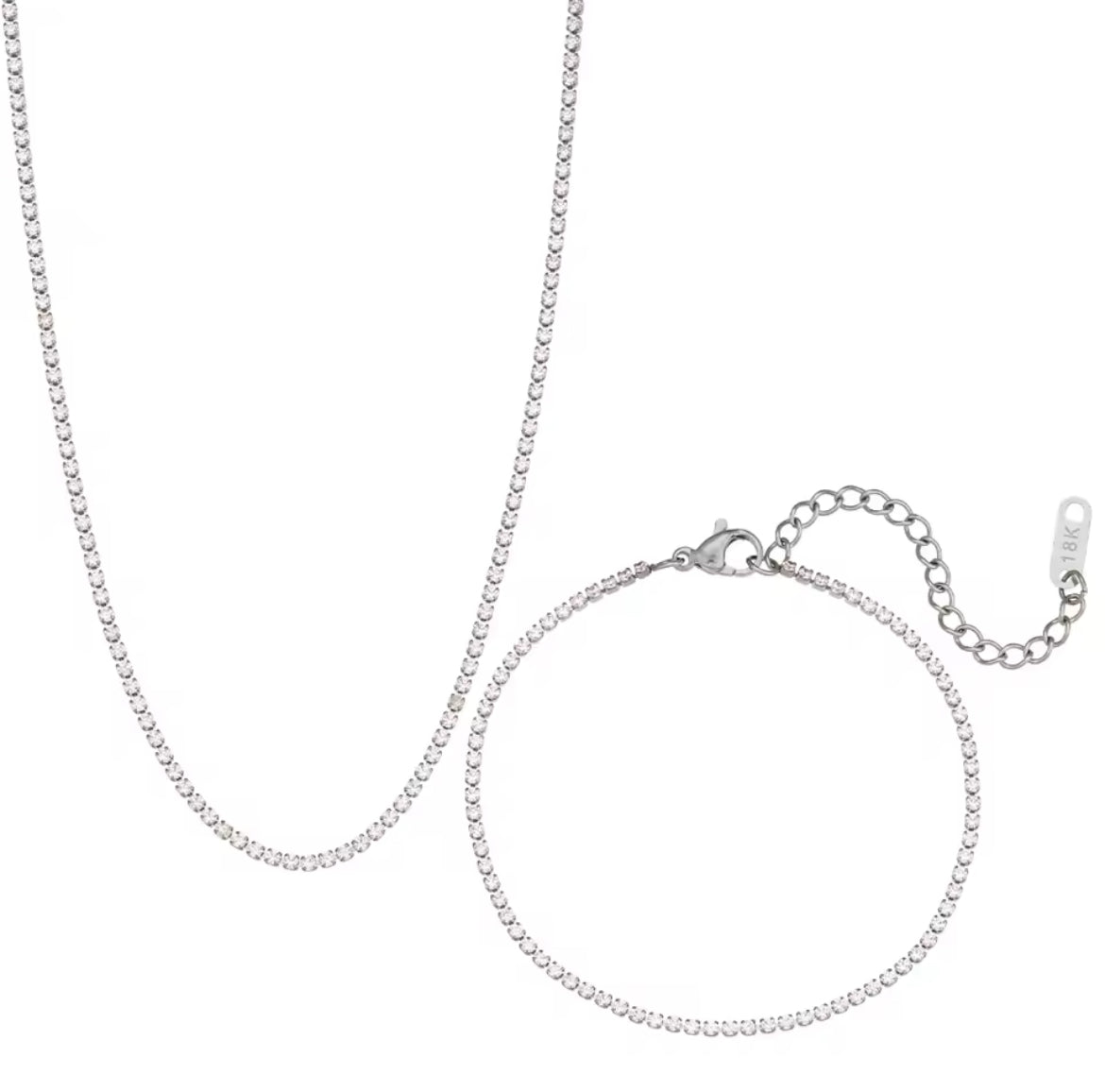 Tennis Chain set