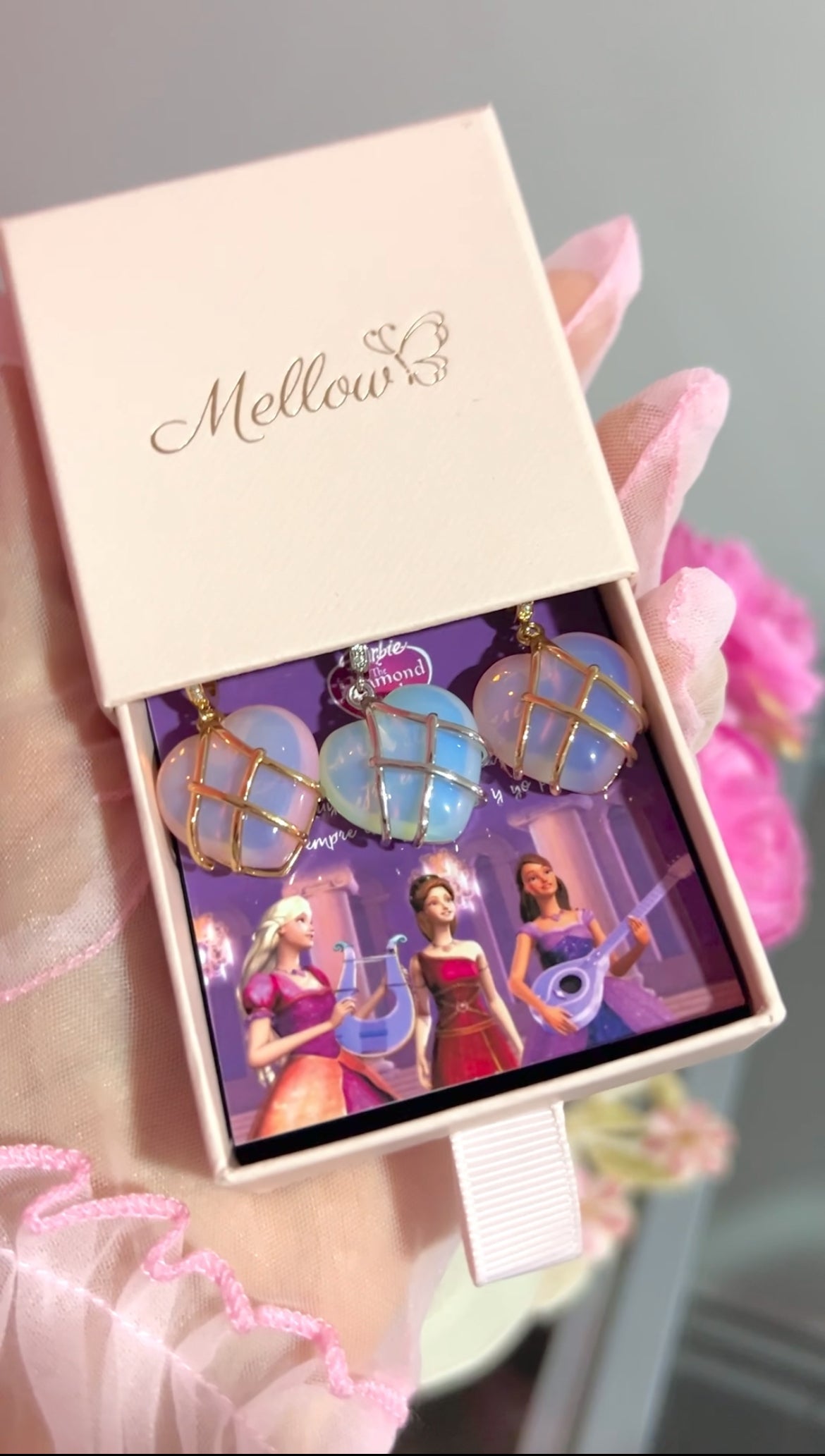 Barbie Diamond Castle necklace