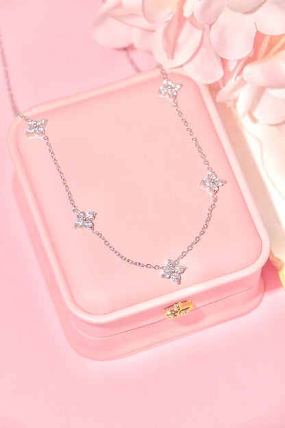 Crystal Blossom necklace