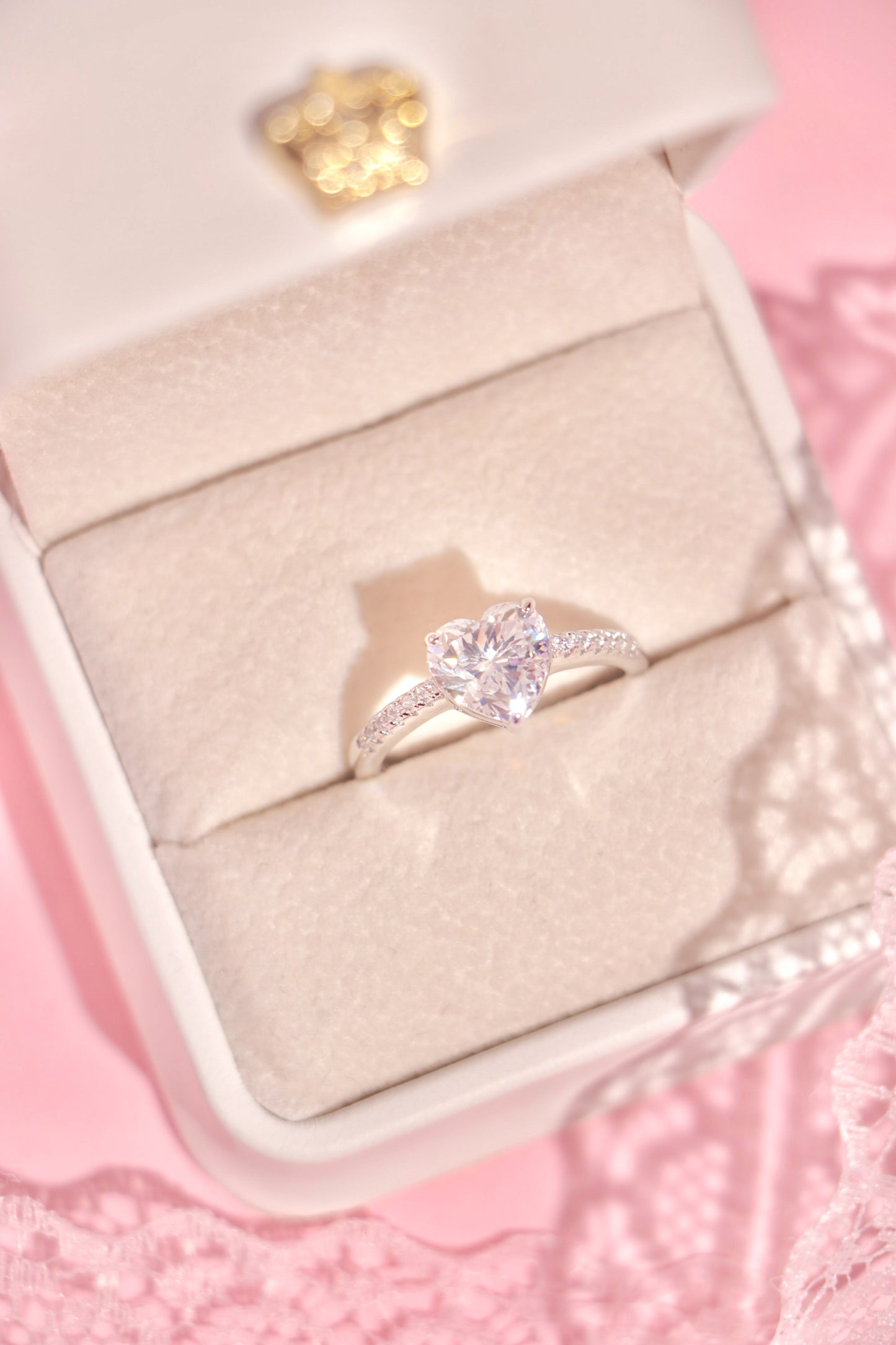 Timeless Love ring transparente