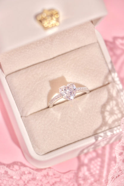Timeless Love ring transparente