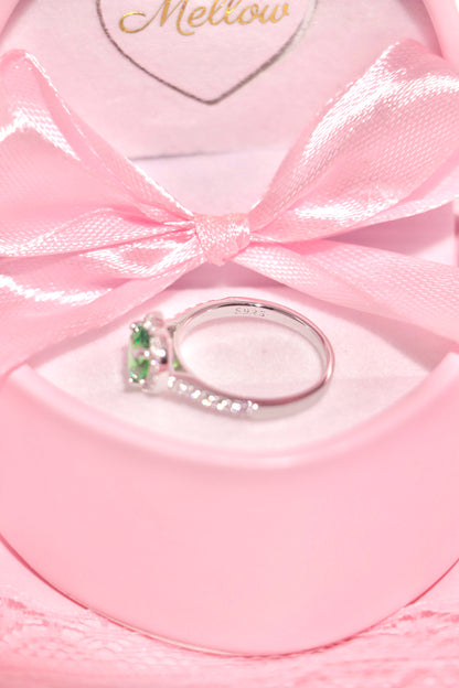 Princess Heart ring verde