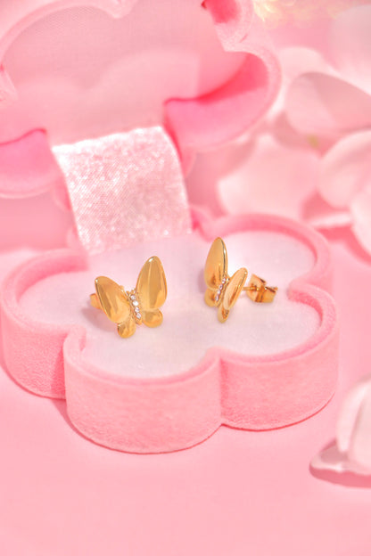 Glossy Flutter studs