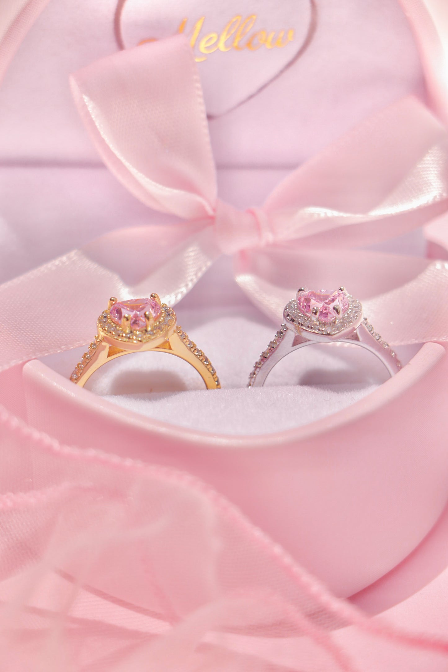 Princess Heart ring rosa