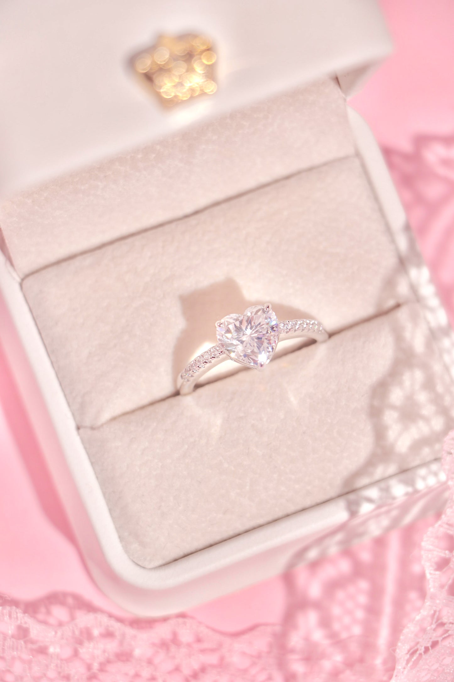 Timeless Love ring transparente