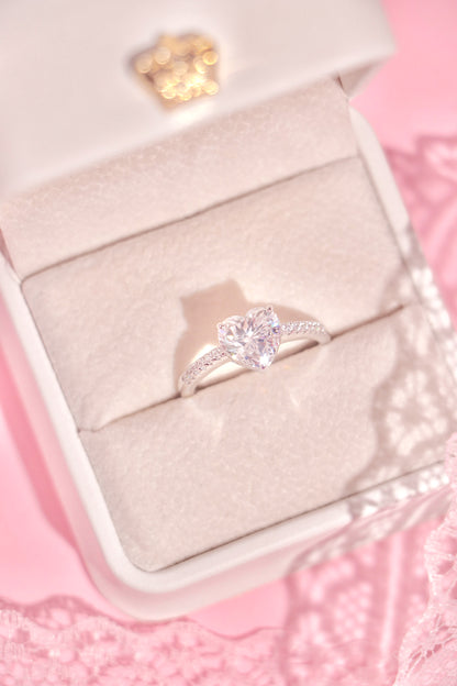 Timeless Love ring transparente