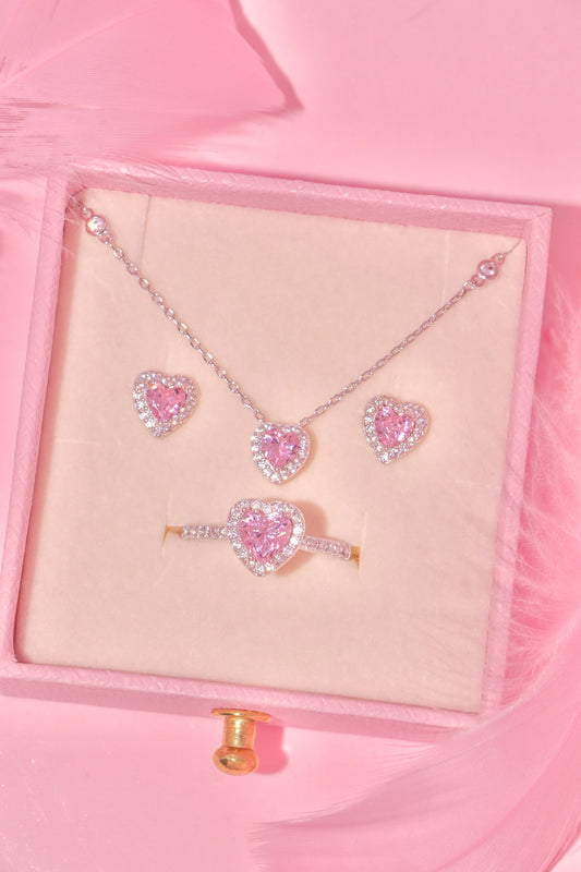 Princess Heart rosa set