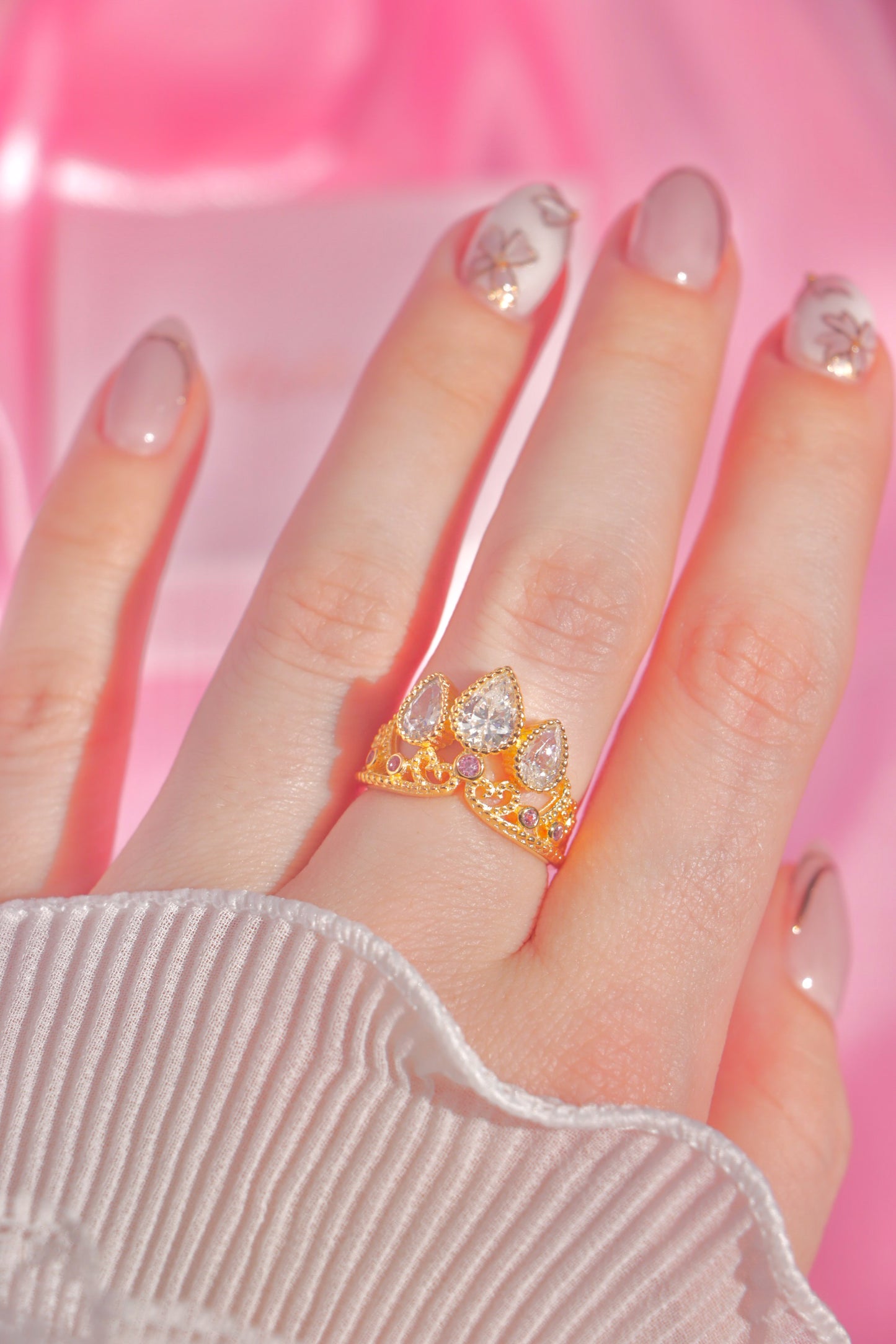 Rapunzel Crown ring
