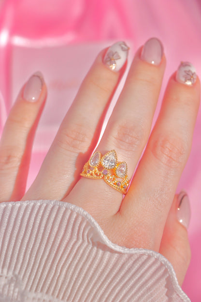 Rapunzel Crown ring