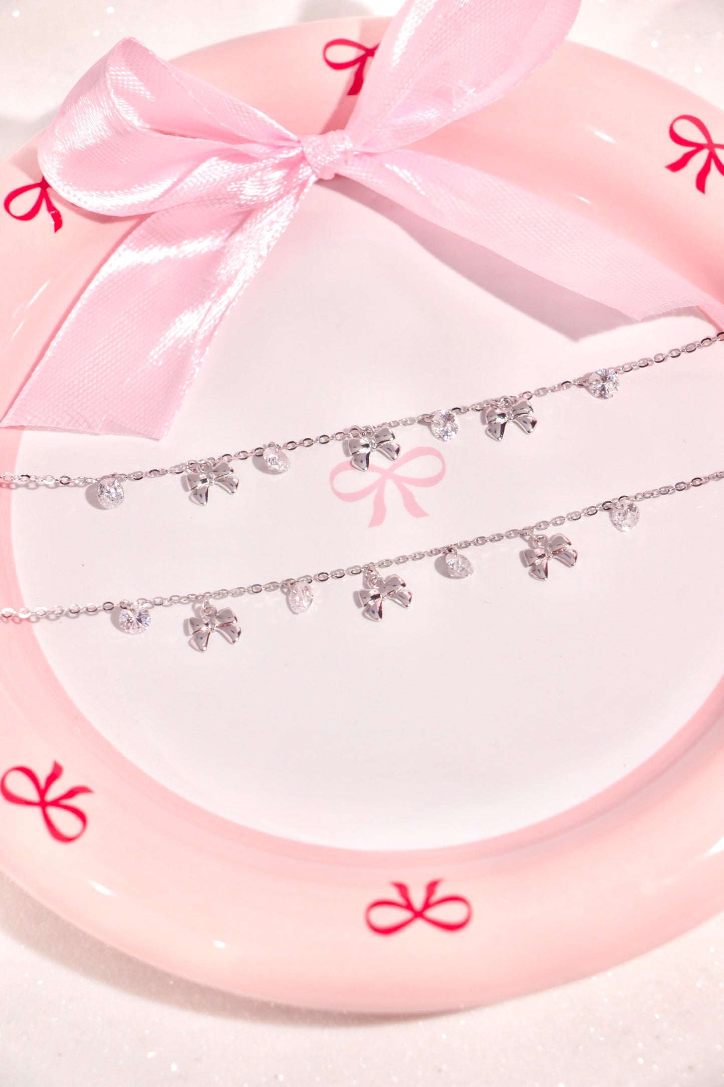 Bows & Diamonds bracelet