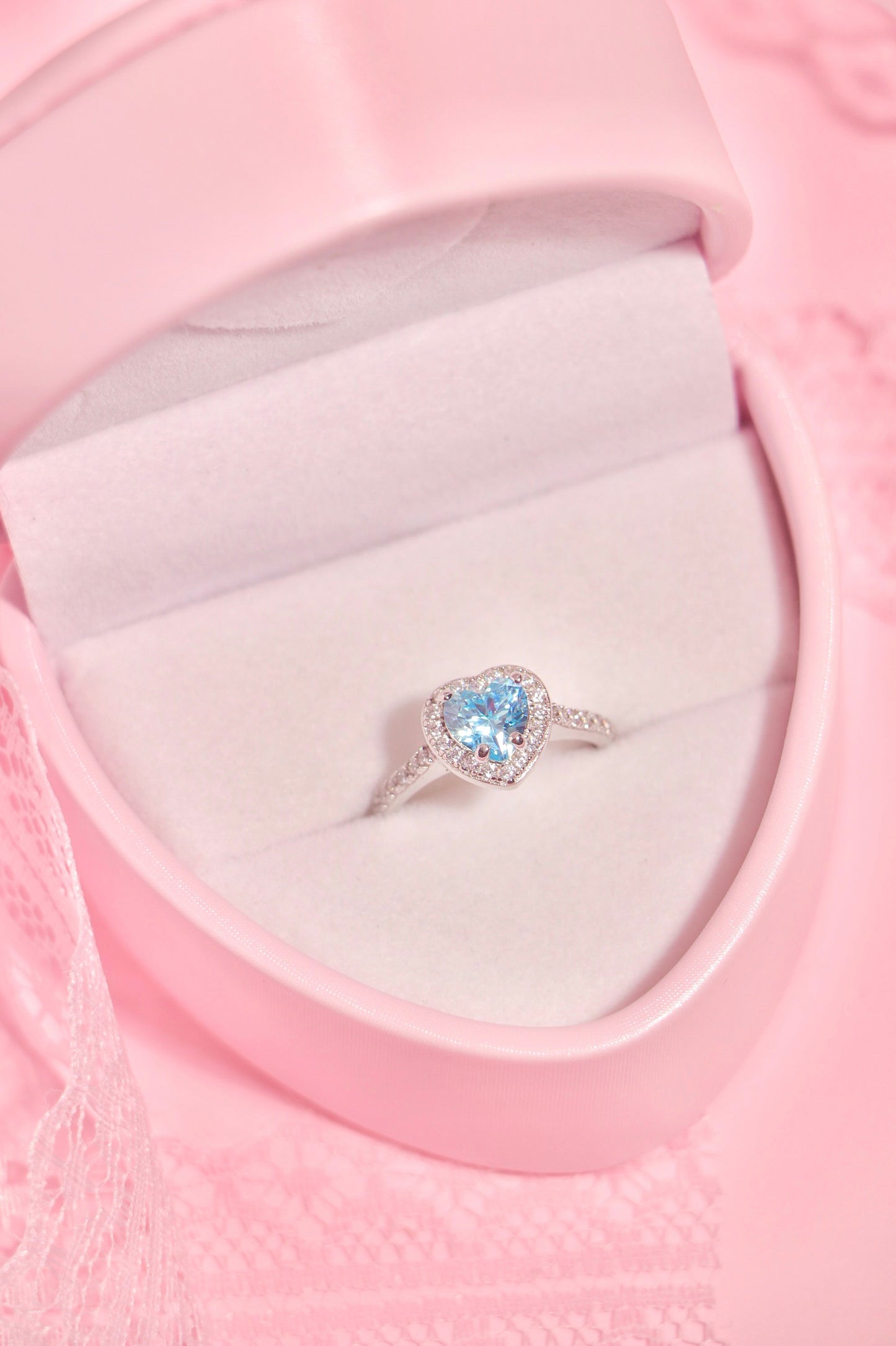 Princess Heart ring Celeste
