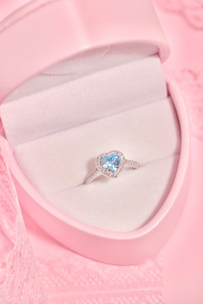 Princess Heart ring Celeste