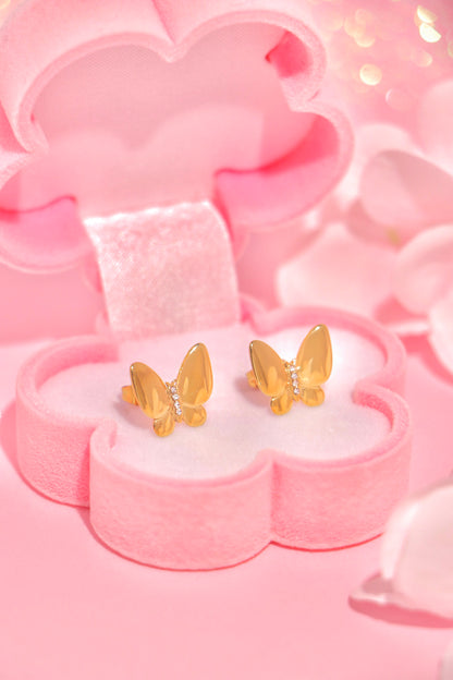 Glossy Flutter studs