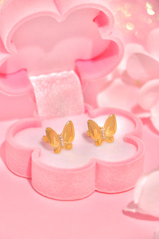 Glossy Flutter studs