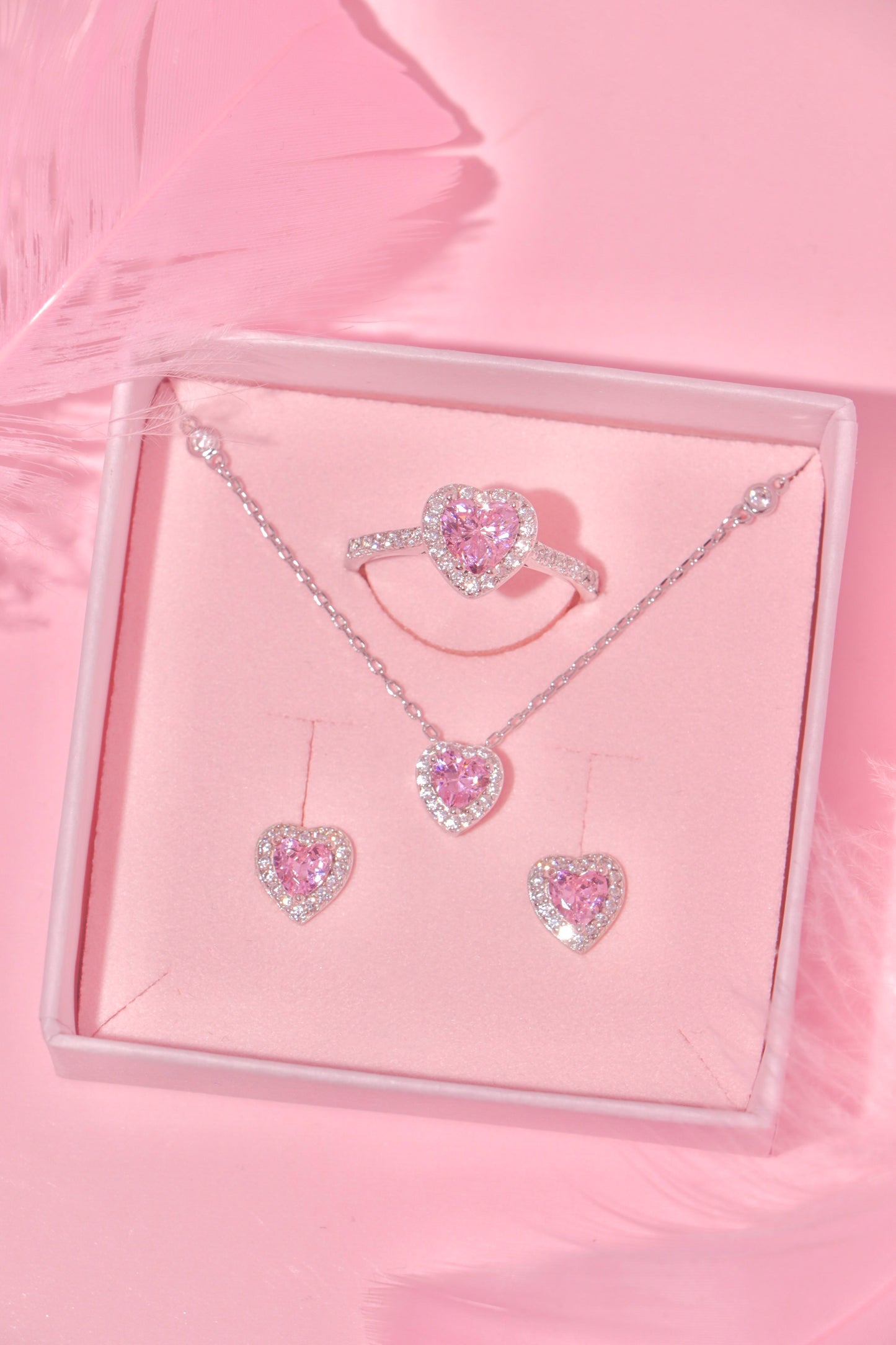 Princess Heart rosa set