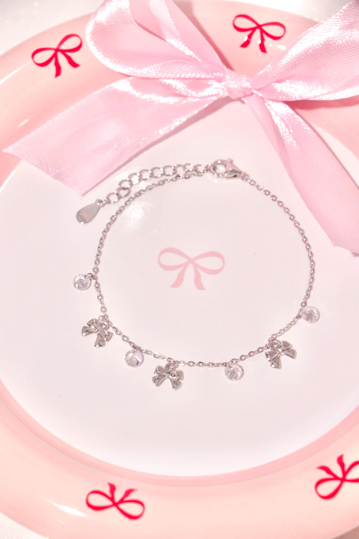 Bows & Diamonds bracelet