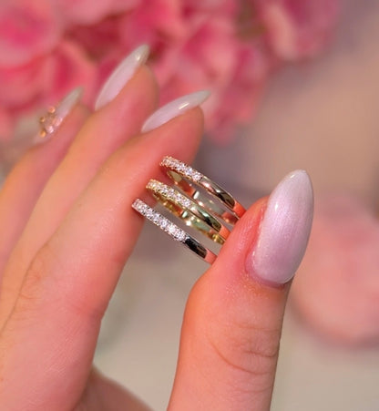 Sparkle Half Eternity band