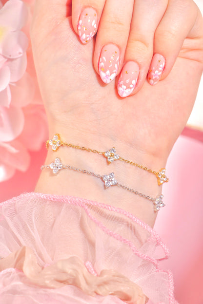 Crystal Blossom bracelet