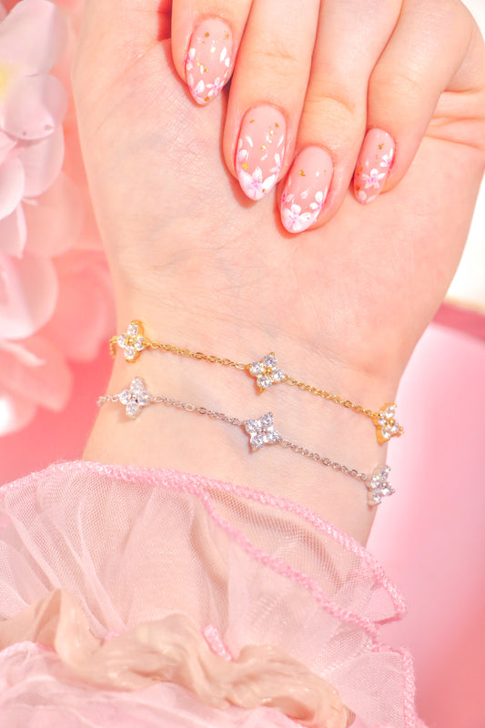 Crystal Blossom bracelet