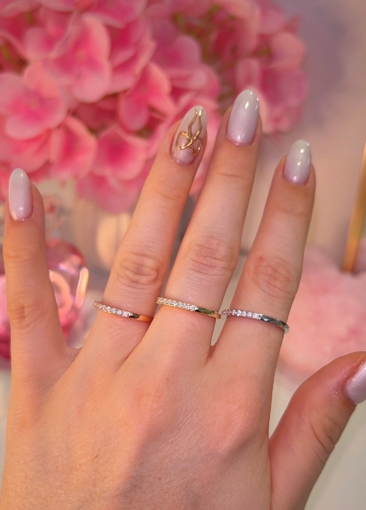 Sparkle Half Eternity band