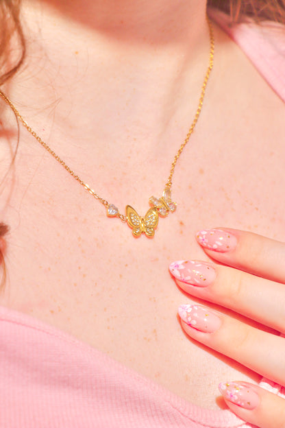 Flutter Love necklace