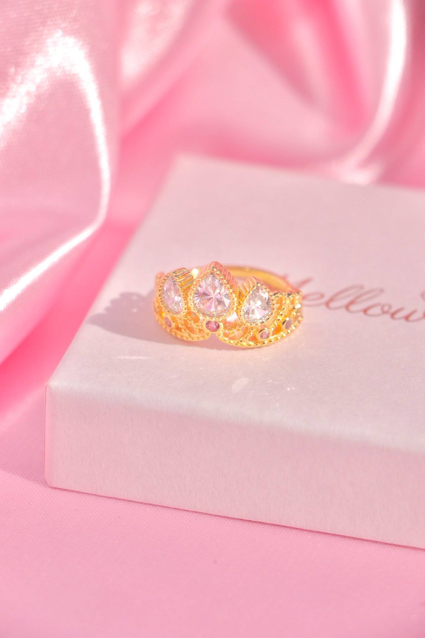 Rapunzel Crown ring